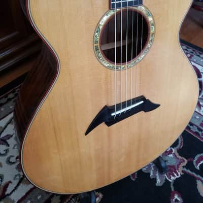 Breedlove Guitar Company SJ/E | Sitka Spruce top & Striped Ebony | Tumalo , Oregon, USA | Signed Larry Breedlove & Steve Henderson image 10