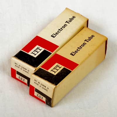 ITT 6BM8/ ECL82 matched pair (NOS) - Tested image 11