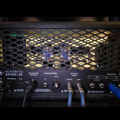 Soldano Astro 20 Upgraded Power and Preamp Tubes - Black image 2