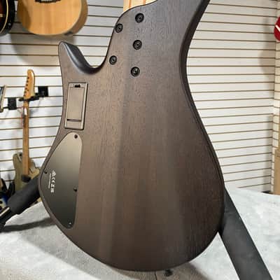 Ibanez Bass Workshop EHB605 Electric Bass Guitar - Walnut Flat & PLEK*D #857 image 10