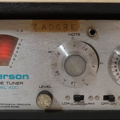 Peterson Strobe Tuner Model 400 1967 - 1968 - Black image 10