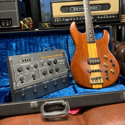 Roland G-88 Bass Guitar Synth and Foot Switch Controller Unit 1980 - Maple/Walnut image 9
