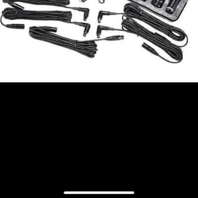 Peavey DMS-5 Drum Mic System with 5 Mics, Cables, Clamps, Case 2010s - Black image 2