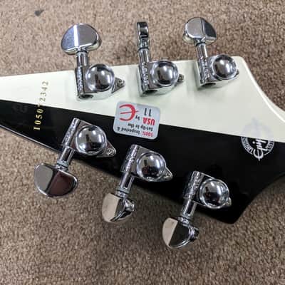 Epiphone 67 Reissue Michael Schenker Flying V Electric Guitar, Burstbuckers, Hard Case image 10