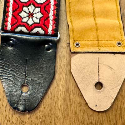 1960s Ace Vintage Bohemian Hippie Floral Guitar Strap image 4
