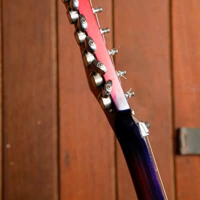 Fernandes FST-65 Purple Sparkle Burst Electric Guitar 1980s MIJ Pre-Owned image 9