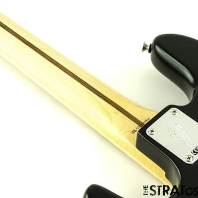 Fender American Geddy Lee Jazz J Bass BODY & NECK USA Alder Maple Black image 8