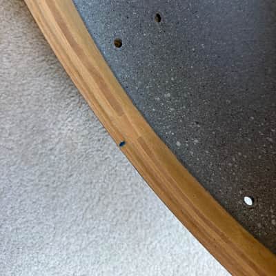 Rogers Vintage Floor Tom Drum Shell Project 16” x 16” 70s image 8