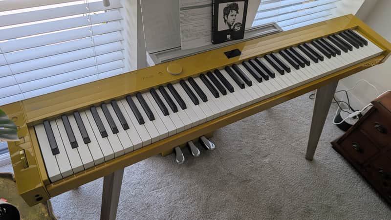 Casio PX-S7000 Privia 88-Key Digital Piano 2022 - Present - Mustard image 1