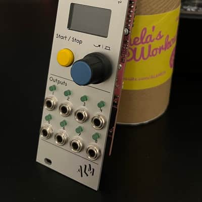 ALM/Busy Circuits ALM034 Pamela's Pro Workout Clocking Modulator Eurorack Synth Module 2022 - Present - Silver image 1