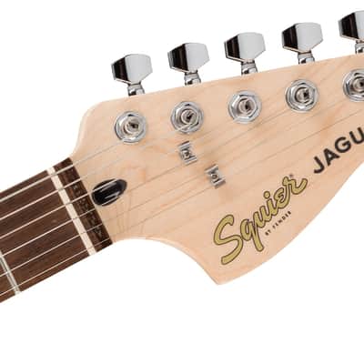 Fender Squier FSR Affinity Series Jaguar Laurel Fingerboard White Pickguard Ice Blue Metallic image 2