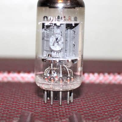 MULLARD BLACKBURN ECC83 12AX7 I61 SHORT PLATE COPPER GRID POST TEST NOS+ VINTAGE 1963 image 1