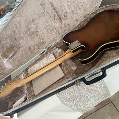 Cheri E-Series Telecaster 1993 Sunburst MIK Korea Vintage Guitar + Hard Case image 9