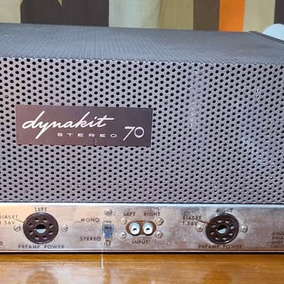 Fully Restored Dynaco ST-70 All Tube Stereo 35WPC Power Amplifier - Fat Bottle USA 6CA7 & 5AR4! image 4