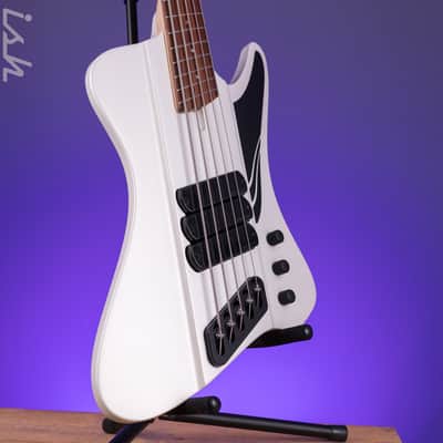 Dingwall D-Roc Standard 5-String Bass Ducati Pearl White image 3