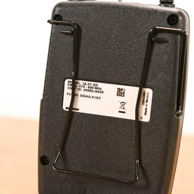 Shure ULXS14 Bodypack Wireless System - G3 Band (NO POWER SUPPLY) CG010XA image 15