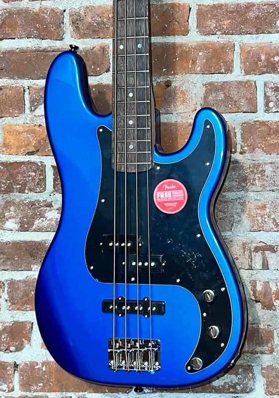New Fender Squier Affinity Series Precision Bass, Lake Placid Blue with Laurel Fingerboard Help Support Small Business & Buy it Here ! image 1
