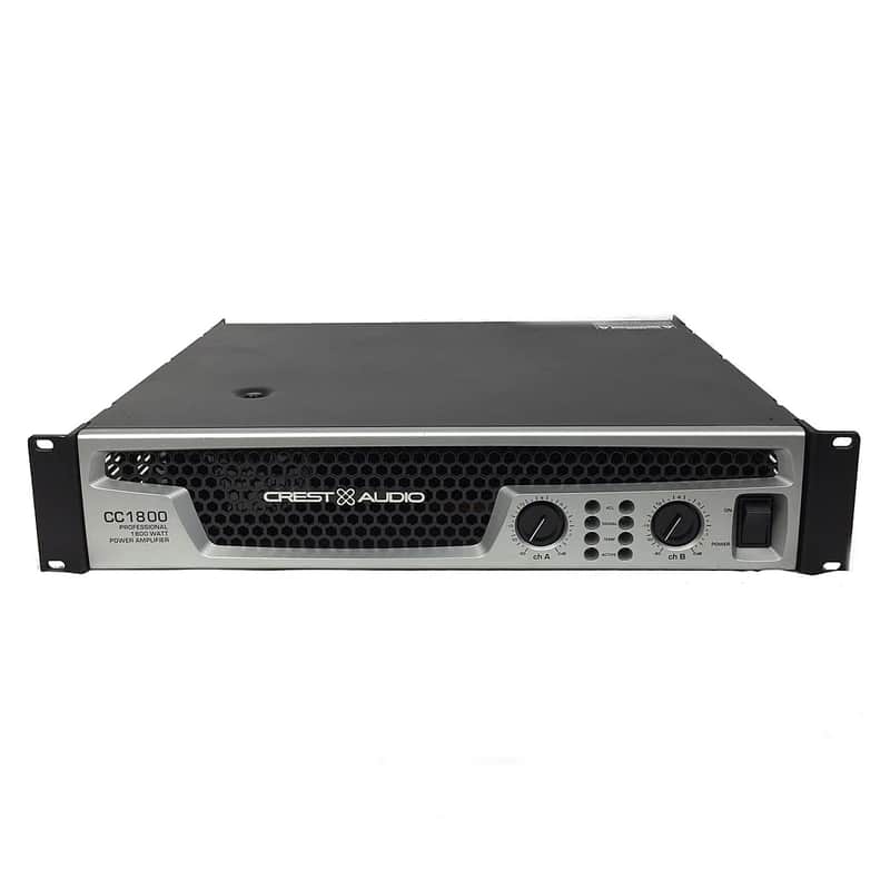 Crest Audio CC1800 1850-Watt Power Amplifier image 1