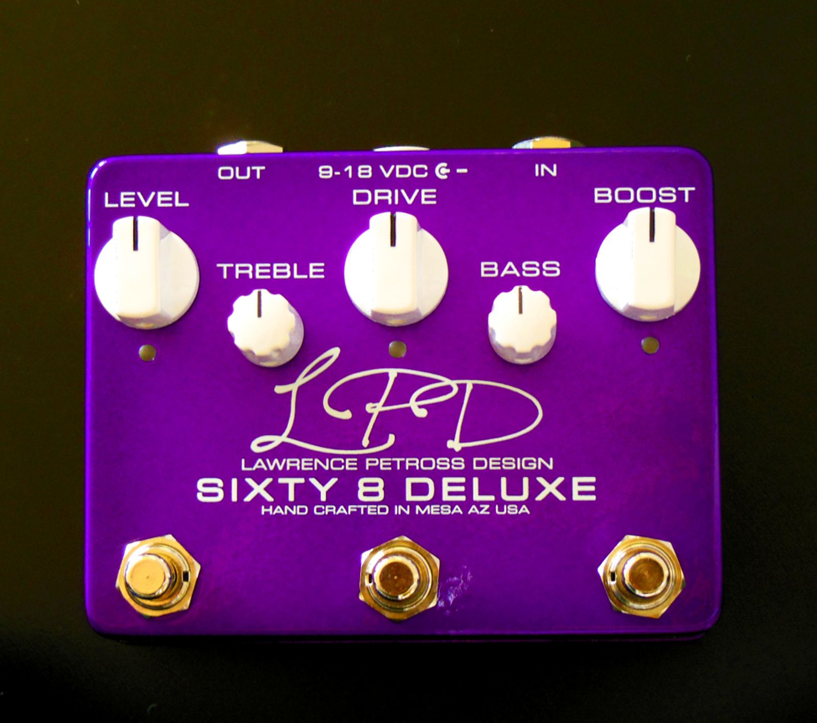 Lawrence Petross Design (LPD) Sixty 8 Deluxe Overdrive | Reverb