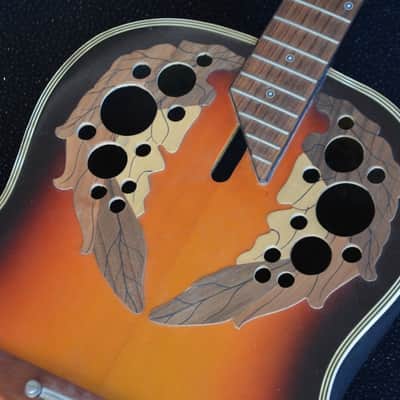 Ovation-Style Deep Bowl Guitar * needs some work/love*very cool project guitar for little money! * image 6