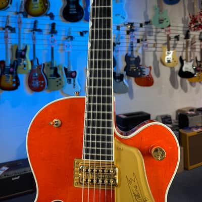 USED Gretsch G6120T Chet Atkins - Orange Stain, w Gretsch Case, Free Ship, Clean image 5