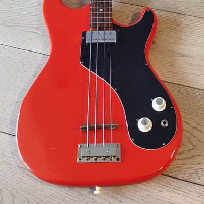 Hofner 182E1 Professional Bass 1965- Red image 2