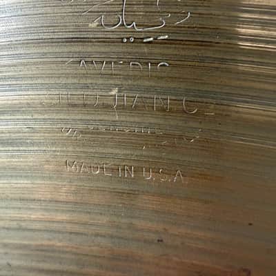 Zildjian 21" A. Zildjian Hollow Logo Rock Ride Cymbal 1978 - 1982 Traditional image 4