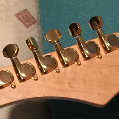Samick Artist Series Thinline Hollow Telecaster copy TO-0345 1980's Natural Ash with Maple Neck and image 10
