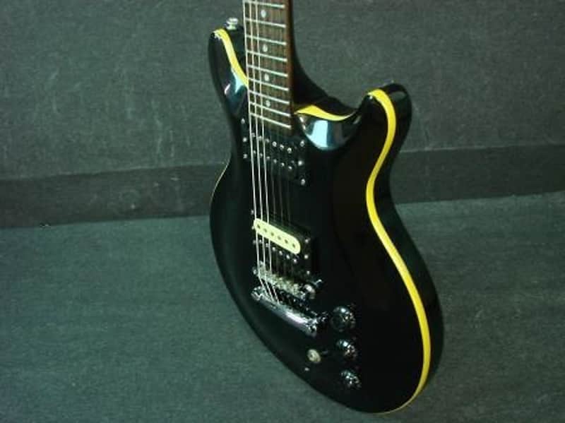 Hamer Slammer Series Double Cut Electric Guitar Black | Reverb
