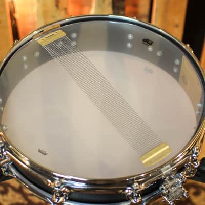 DW 3.14x14 Collector's Carbon Fiber Pi Snare Drum image 5