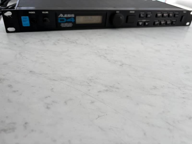 Alesis D4 Drum Module 1990s - Black image 1