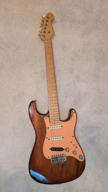 VINTAGE Custom Strat 70's - KOA? SCHECTER? DIMARZIO? image 1