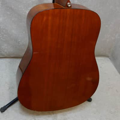 Vintage Hohner II G-03 acoustic guitar with gig bag image 4