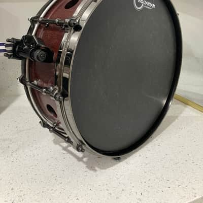 Custom Drum Concepts Purpleheart Wood 6.5x14" Snare Drum image 6