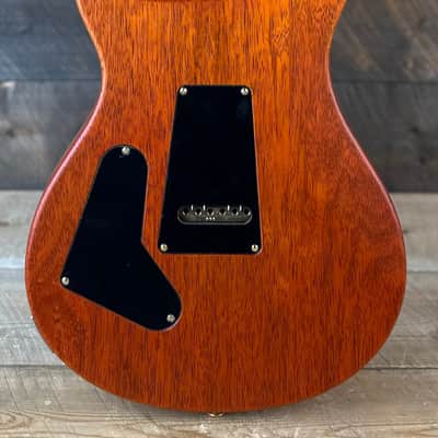 PRS Wood Library Custom 24 Amazing Highly Figured 10 top!! - Burnt Maple Leaf 395093 image 11