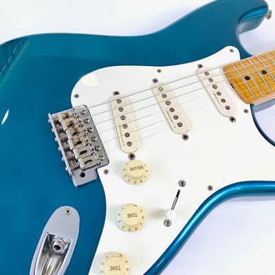 Fender Stratocaster ST-57 made in Japan 40th Anniversary 1994 Lake Placid Blue image 9