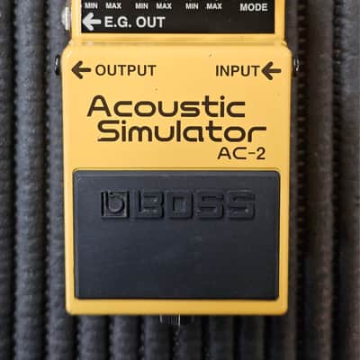 Boss AC-2 Acoustic Simulator (Silver Label) image 1