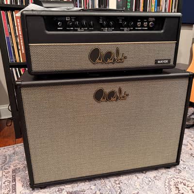 PRS J-MOD 100 John Mayer Signature 100-Watt Guitar Amp Half Stack 2017 - 2020 - Stealth Black / Salt & Pepper image 1