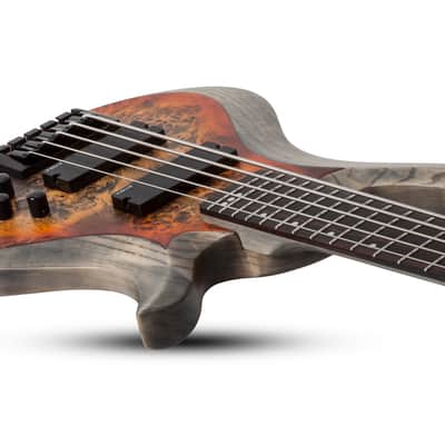 Schecter Riot-5 Bass Inferno Burst image 3