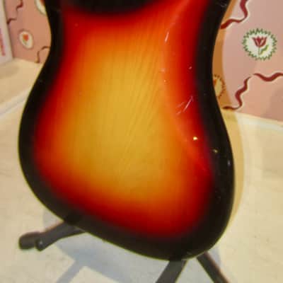 Joo Dee Artist Precision Bass P-Bass Copy 1970s - Sunburst image 6
