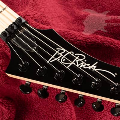 B.C. Rich Gunslinger Retro II with Floyd Rose - Green Pearl image 9