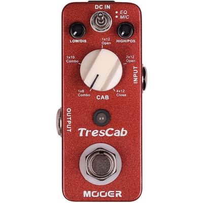 Mooer TresCab Cabinet Simulation Pedal image 1