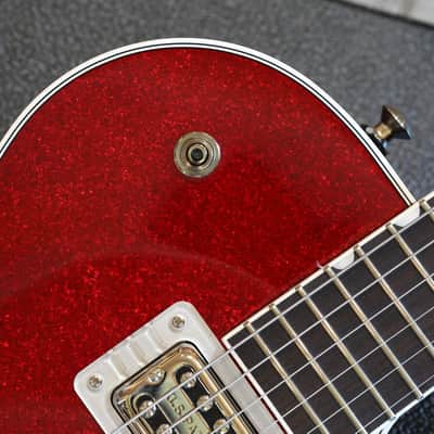 Unplayed! 2023 Gretsch G6129T Players Edition Jet w/ Bigsby Electric Guitar Red Sparkle + COA OHSC image 4