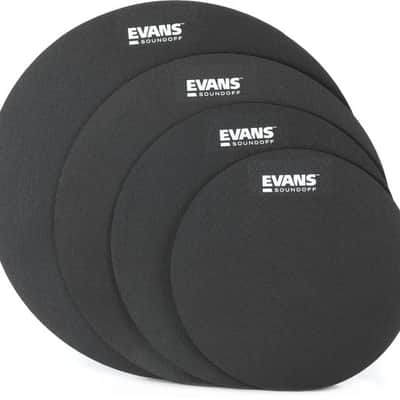 Evans SoundOff 4-piece Drum Mute Pack - 10/12/14/16-inch image 3