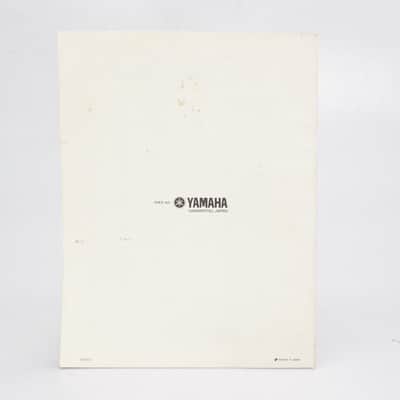 Yamaha Rev 5 Digital Reverberator Operating Manual #53725 image 4