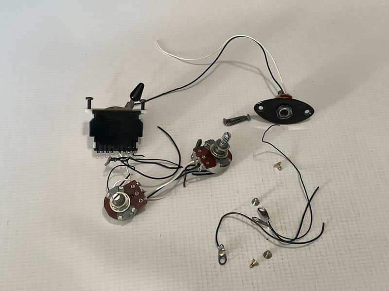 1980's Japan Charvel Charvette Import Model Series Factory Wiring Harness Electronics image 1
