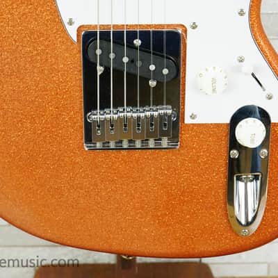Ibanez YY20-OCS Yvette Young Signature Talman - Orange Cream Sparkle image 6