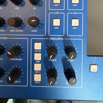 Groove Synthesis 3rd Wave 8M 8-Voice Desktop Synthesizer 2025 - Present - Blue image 6