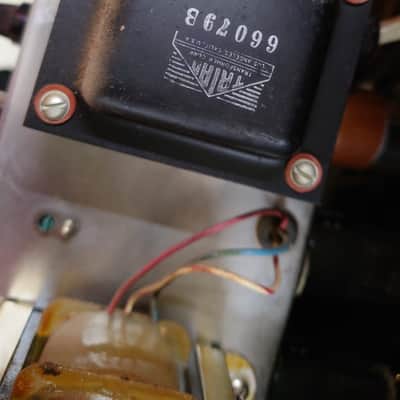 1958 Fender Harvard 5F10 guitar amplifier, made in USA (USA voltage) image 5