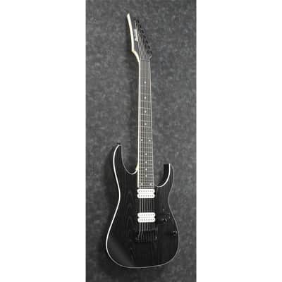 Ibanez RG Prestige RGR752AHBF 7-String Electric Guitar, Rosewood Fretboard, Weathered Black image 3